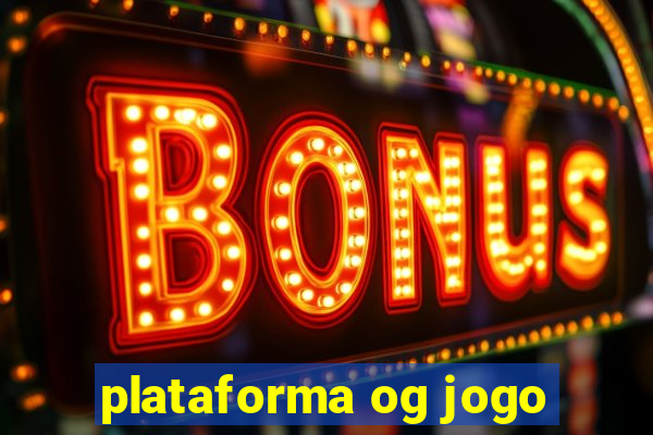 plataforma og jogo